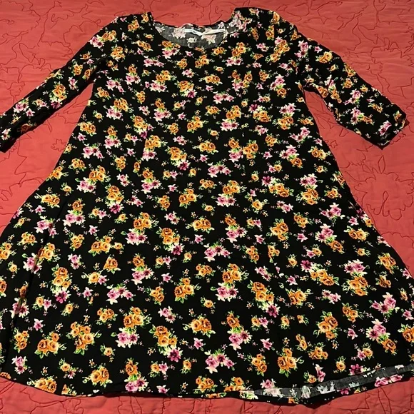 Kimchi Blue | Dresses | Kimchi Blue Floral Swing Dress | Poshmark